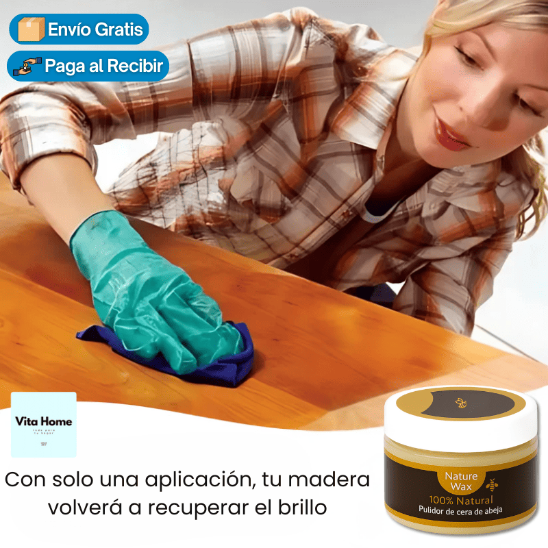🐝 Bee Wax™ – Cera Restauradora de Madera 100g - Mundo Paraguayo
